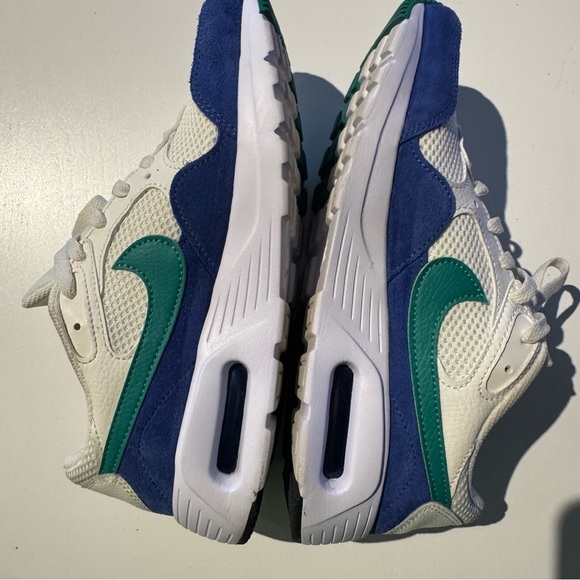 Green and Royal Air Max Nikes - Picture 9 of 11